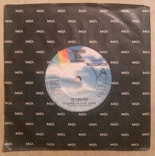 Vinyl single tygers pan - tygers, of