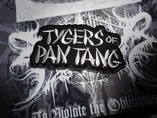 Tygers pan tang patch - of,