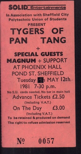 Tygers pan tang - pan, tang/magnum