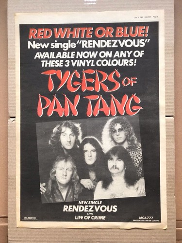 Tygers pan tang - tygers, rendezvous