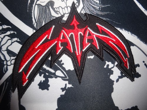 Satan shape patch - shape, nwobhm