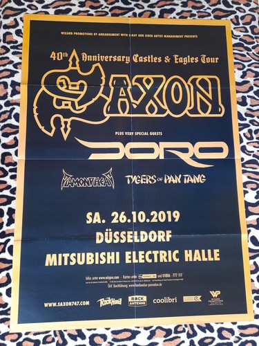 Saxon tygers pan tang - saxon,, of